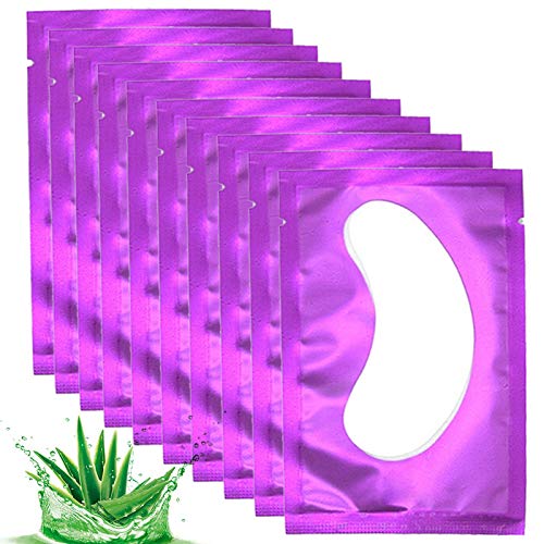 Under Eye Pads for Lash Extensions – 50 Pair Lint-Free Gel Patches