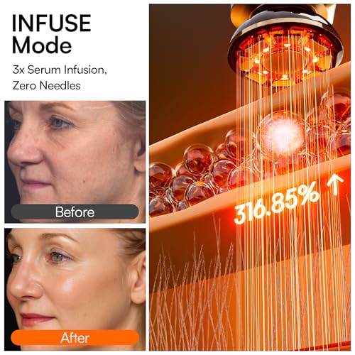 INIA Red Light Therapy Device for Face & Neck - 3-in-1 Lifting & Firming