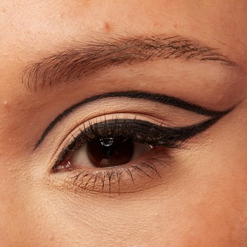 docolor Waterproof Black Eyeliner Liquid Pen and White Eyeliner Gel Smudge-proof Gel Eye Liner Pencil, 2PCS