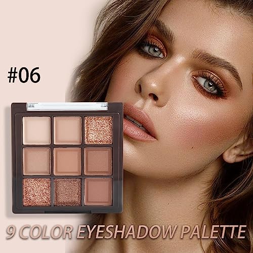 AMY'S DIARY 13 Color Eyeshadow Palette - Matte, Shimmer, Waterproof, Long-Lasting, Neutral & Smokey Looks