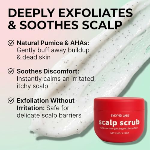 Avocado Oil Scalp Scrub with Grapefruit & Pumice
