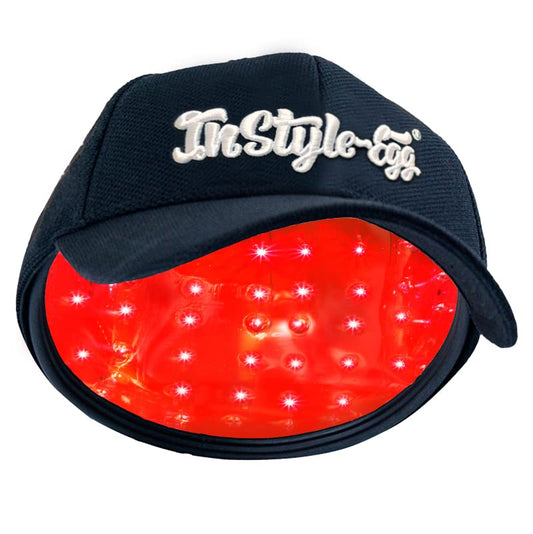 Instyle-Egg Laser Cap for Hair Growth with 80 Medical Grade Lasers, FDA Cleared Low Level Laser Therapy, Hair Regrowth System for Men and Women