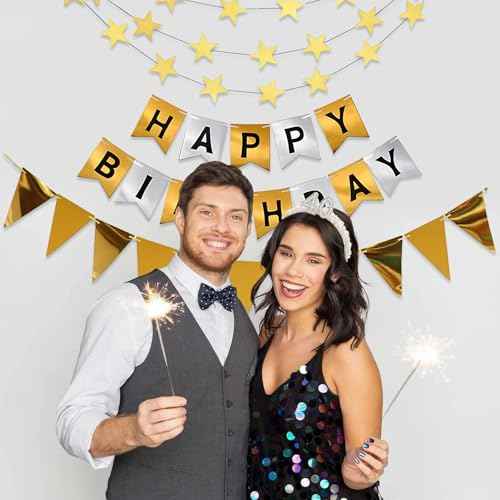 40th Birthday Headband for Women, 40th Birthday Crown for 40th Birthday Outfit Dress for Women, Birthday Headband with Pearl for 40th Birthday Decorations, Happy 40th Birthday Decorations