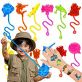 48 Piece Fishing Party Favors Set - Stick Hands & Tattoos
