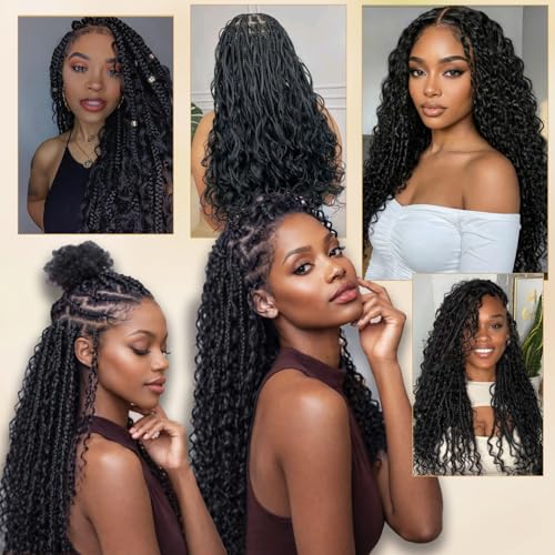 18" Feather Crochet Hair for Black Women - 100 Strands Deep Wave