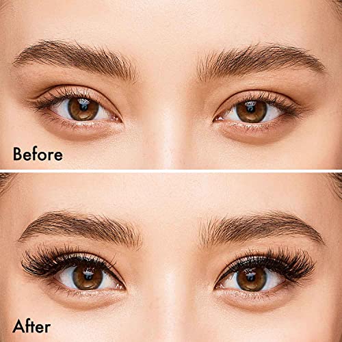 i?ENVY Remy False Eyelashes 3D Collection, Invisible Band, 100% Human Hair Lashes (3 Pack)