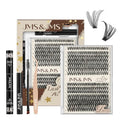 JMS&JMS DIY Lash Extension Kit - 280 Pcs 40D/50D D Curl Individual Lashes