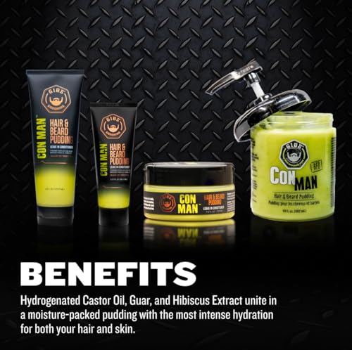 GIBS Con Man Hair & Beard Pudding - Leave-In Conditioner