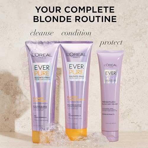 L'Oreal Paris EverPure Blonde Shampoo & Conditioner Set - 8.5 Fl Oz