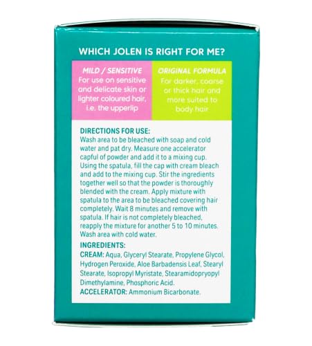 Personal Care Hair Bleach with Aloe Vera - 1oz Pack of 1 - Fast & Mild