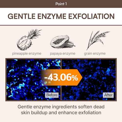 FLASKIN Milky Toner | Rice Enzyme Protein Toner | Skin Barrier Support, Hydration, Glow, Brightening | Oat and Rice Extract, Ceramide, Niacinamide | Dry, Flaky Skin | Korean Skincare | 8.5 fl.oz.