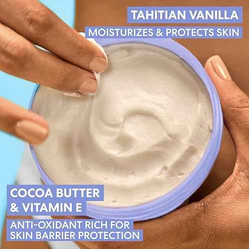 Palmer's Cocoa Butter Formula Body Cream, Moisture Drenching Tahitian Vanilla, 8.8 Oz, 72Hr Hydration with Shea Butter & Vitamin E for Softer Skin, Protects & Soothes Dryness, Dermatologist Approved