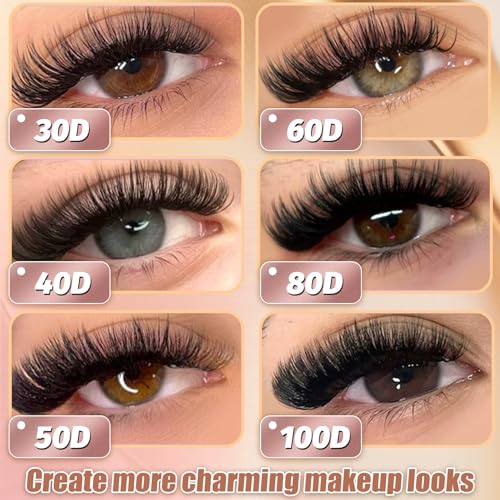 MUSELASH Lash Clusters Kit - 530pcs 8-16mm Wispy Extensions