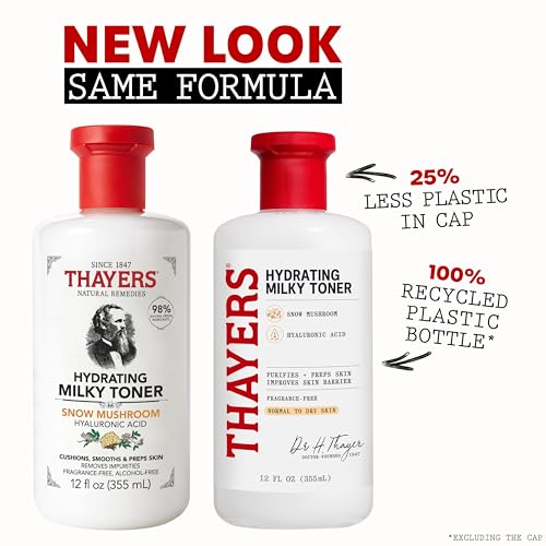 Thayers Milky Face Toner with Hyaluronic Acid & Snow Mushroom 355mL