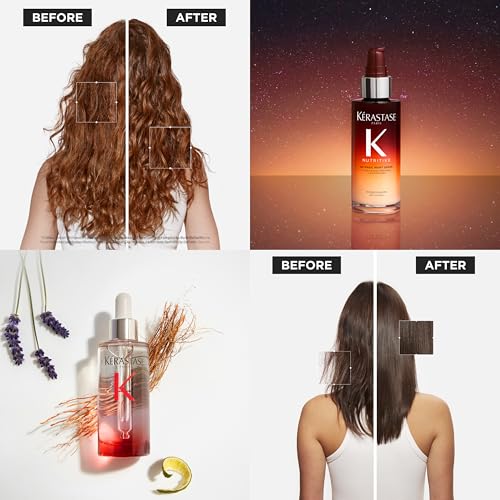 Kérastase Night Hair Serum Set for Strengthening & Nourishing