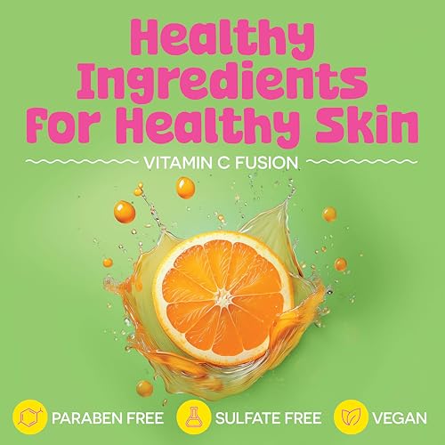 BeYOUtiful Vitamin C Face Serum, Easter Basket Stuffers, Preppy Skin Care for Tweens and Kids, Acne Treatment Brightening Moisturizer for Girls and Boys, 1.35 fl oz, Easter Gifts
