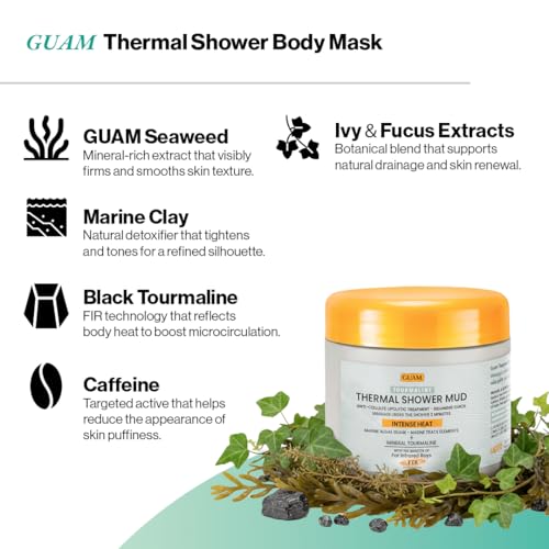 Guam Seaweed Thermal Mud Anti-Cellulite Body Wrap 1.1lb