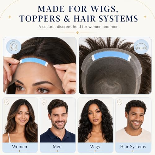 224pcs Double Sided Wig Tape | Waterproof Lace Front Adhesive