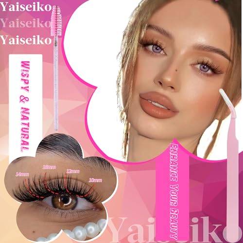 Self Adhesive Eyelash Clusters Wispy 10-16mm D Curl Kit