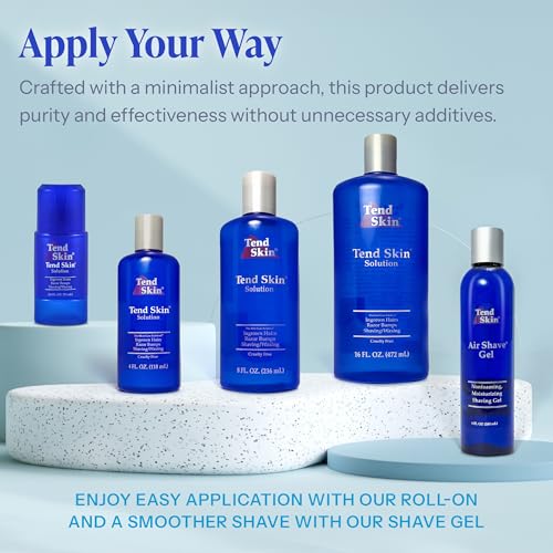 Tend Skin Solution for Razor Bumps & Ingrown Hair, 4 oz