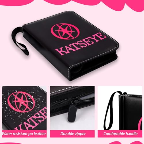 A5 Photocard Binder 400 Card Slots PU Leather 50-Page Album