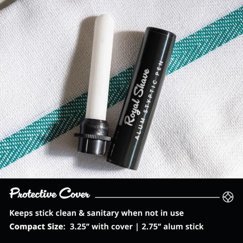 Royal Shave Alum Styptic Pen for Nicks & Cuts – 0.35 Ounce, Pack of 1