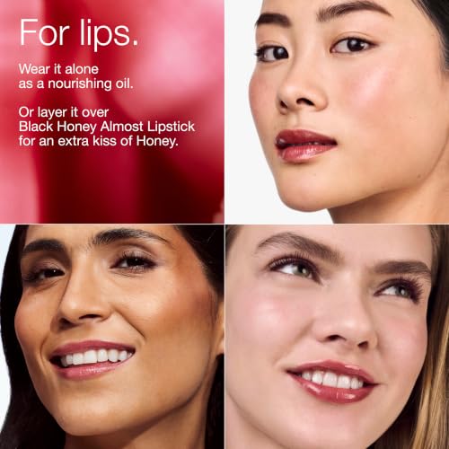 Clinique Pop Lip + Cheek Oil Trio - Black Honey, Pink, Nude