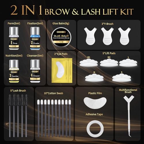 Lash Lift Kit - 2-in-1 Eyelash & Eyebrow Lamination
