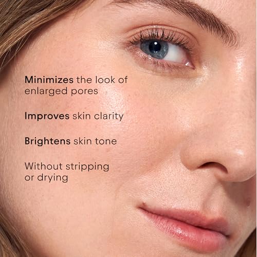 Alpyn Pore Perfecting Liquid Toner with 2% BHA & Borage | Liquid Exfoliator to Minimize Pores, Calm & Restore Skin's Natural pH | 4 oz / 120 ml