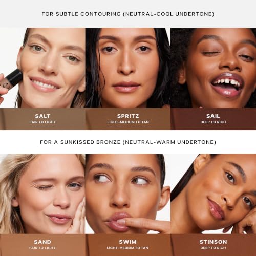 Saie Dew Bronze Liquid Bronzer Stick - Nourishing Sun-Kissed Glow