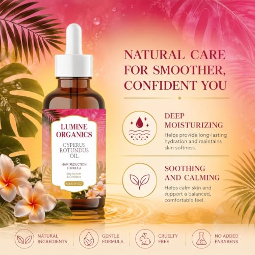 Natural Cyperus Rotundus Oil for Hair Removal - 60ML