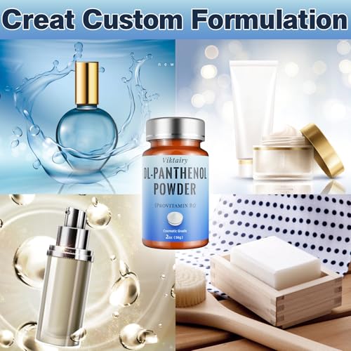 Pure DL-Panthenol Powder 56g Cosmetic Grade Provitamin B5