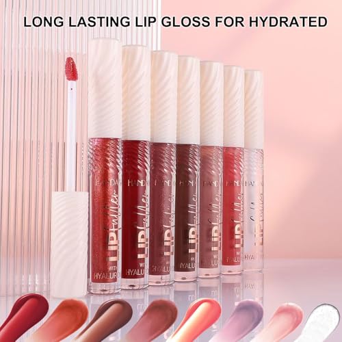 Nude Purple Tinted Lip Gloss with Plumping Moisturizer