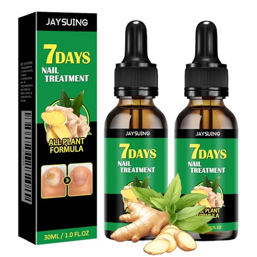Ginger Cuticle Care Oil & Strengthening Nail Growth Serum - 2 Pack