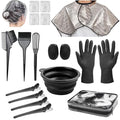 Xarchy 19-Piece Professional Hair Dye Kit with Applicators