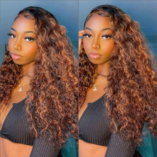 P1B30 Deep Wave Human Hair Bundles 30/32/34 Inch