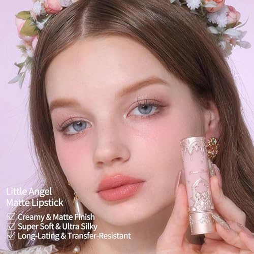 Flower Knows Little Angel 5-Piece Makeup Set with Matte Lipstick, Cream Blush & Eyeshadow