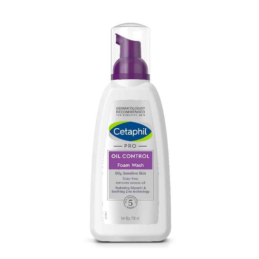 Cetaphil PRO Oil Control Foam Face Wash for Acne & Oily Prone Skin