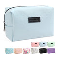 MAANGE Small PU Leather Makeup Bag for Travel - Versatile Pouch