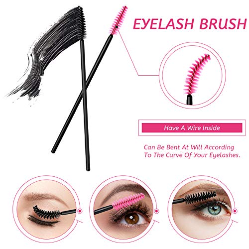 260-Piece Disposable Makeup Tools Kit with Organizer Box