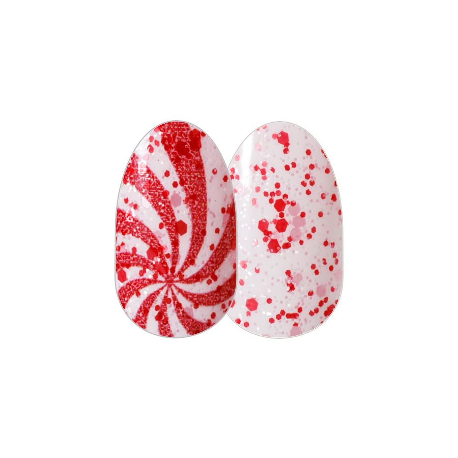 Color Street 'Candy Cane Crush' (FDG510) - Nail Polish Strips Merry Moments 2023