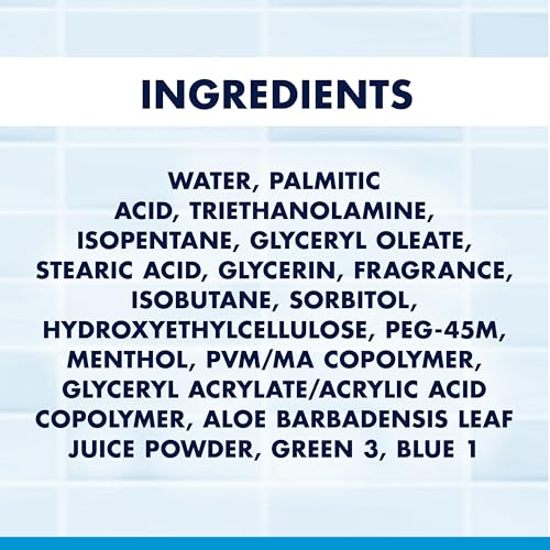 Gillette Series 3X Moisturizing Shave Gel, 6 Count, 7oz Each, Lubrication to Protect Against Irritation, Blue-White, 7 Ounce (Pack of 6)