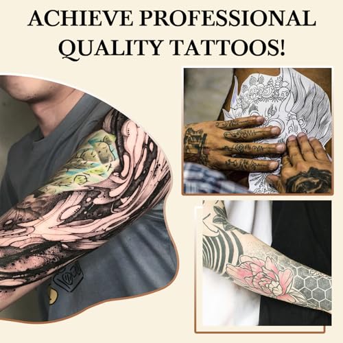 Pjordo Tattoo Stencil Transfer Gel - Non-Toxic for Artists