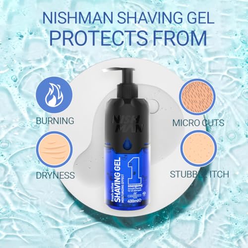 Nishman Shave Gel Energizing No1 400 ml