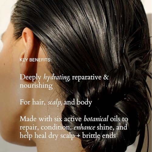 R?Z Willow Glen Treatment Oil - Multi-Purpose, Organic Vegan Nourishing Oil for Hair, Scalp & Body, Vegan, Cruelty Free, 2 Fl. Oz. / 60 Ml