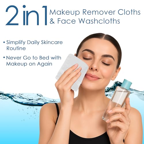DAN RIVER 12-Pack Cotton Face Towels 12x12 - 550 GSM