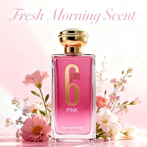 A CENTER 6pm Pink Women's Floral Cologne-Style Perfume 100ml Gift