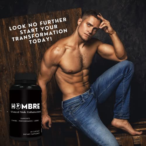 KUR Hombre Male Enhancement Pills - Boost Size, Strength & Stamina