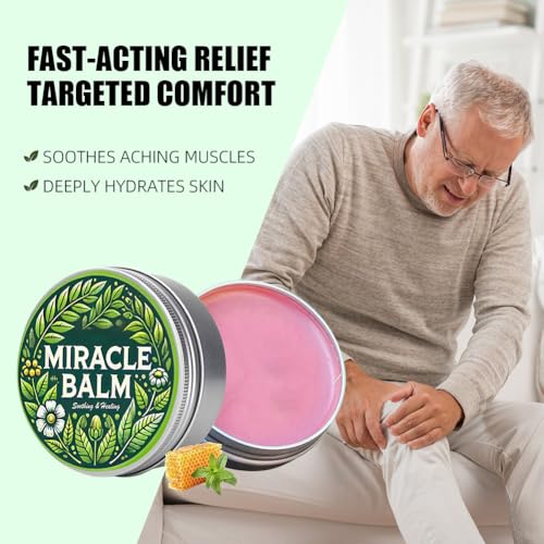 Miracle Balm for Swollen Legs & Joint Comfort | Natural Ingredients (2 Pcs)