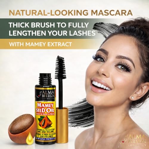 Mascara with Mamey Seed Oil - Lengthening & Volume Formula 13g